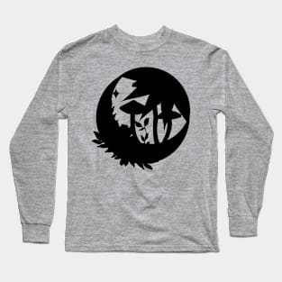 Celestial Fungi and Moon phase 1 Long Sleeve T-Shirt